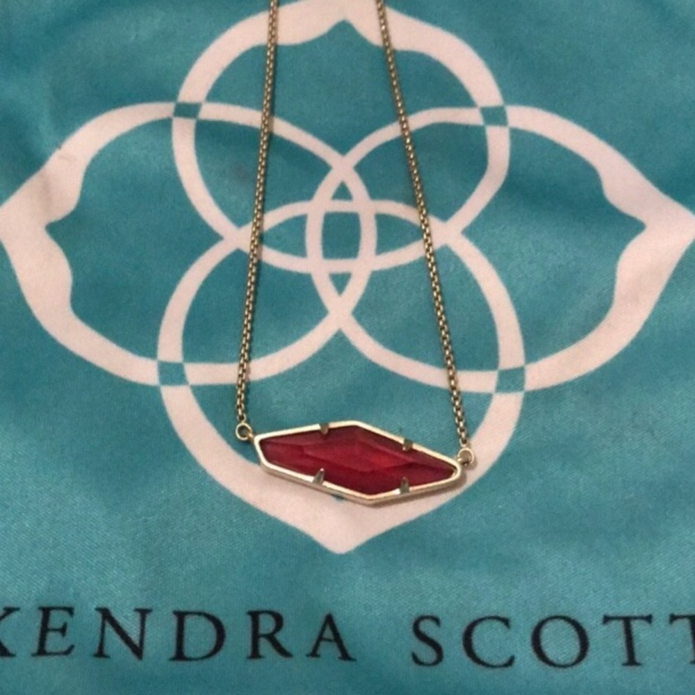 Kendra Scott Red Necklace- so pretty!!